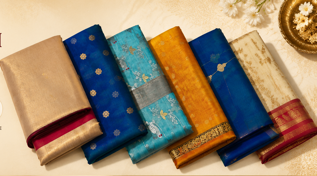 Pure Handloom Chanderi Saree